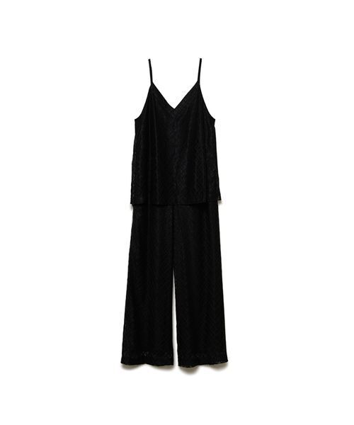 ブラックレースオールインワン Stylevoice for xxx オールインワン 「00サイズ」「YUKIKO