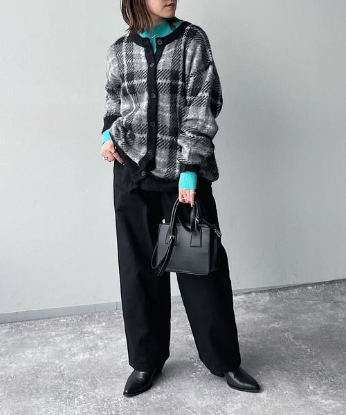 「PAGEBOY」 ニットカーディガン FREE イエロー系その他 レディース_画像3