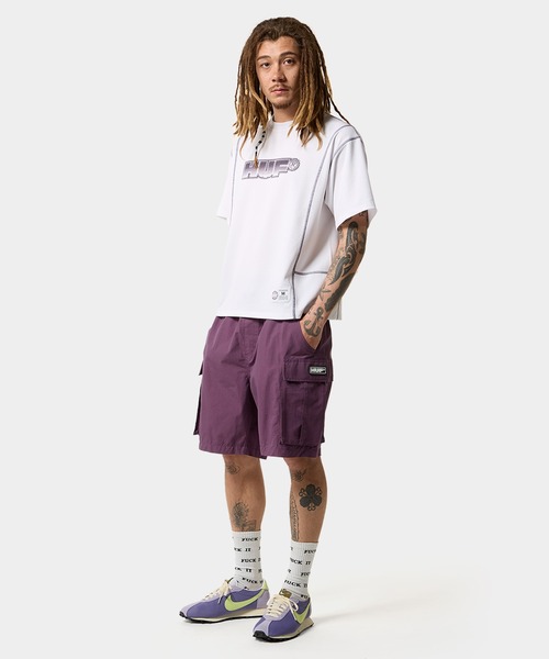 HUF tシャツ TONE JERSEY TOP / メッシュ トップス メンズ