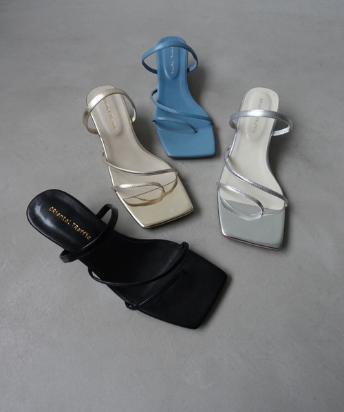 サンダル・ミュール   SANDAL (EN0EN02525 BDS) 楽天市場】2WAY ダブルストラップ 4.5cm ウェッジソール