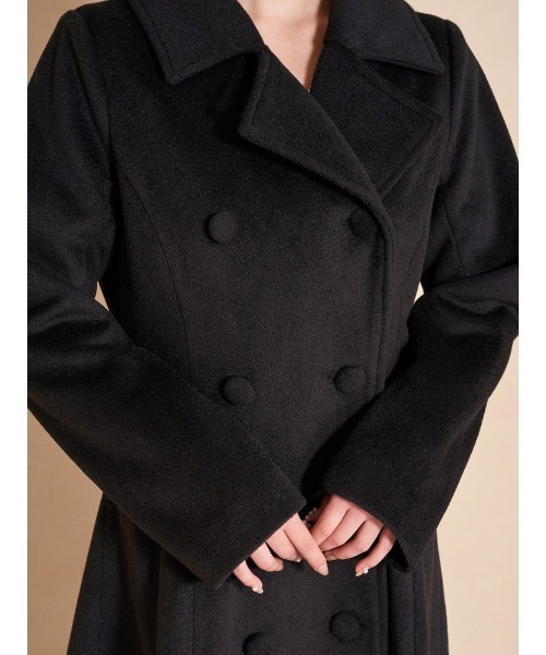 「Darich」 チェスターコート FREE マスタード レディース_画像9