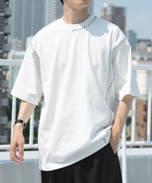 tシャツ ブランケットステッチクルーネックTシャツ メンズ｜ZOZOTOWN Yahoo!店