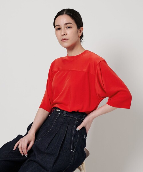 tシャツ フットボール Tシャツ -UVカット/吸水速乾- レディース