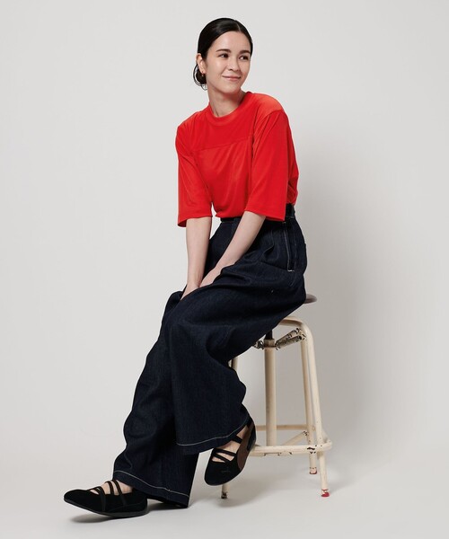tシャツ フットボール Tシャツ -UVカット/吸水速乾- レディース