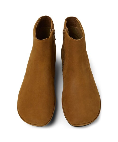CAMPER（カンペール） ショートブーツ 25.0cm キャメル レディース