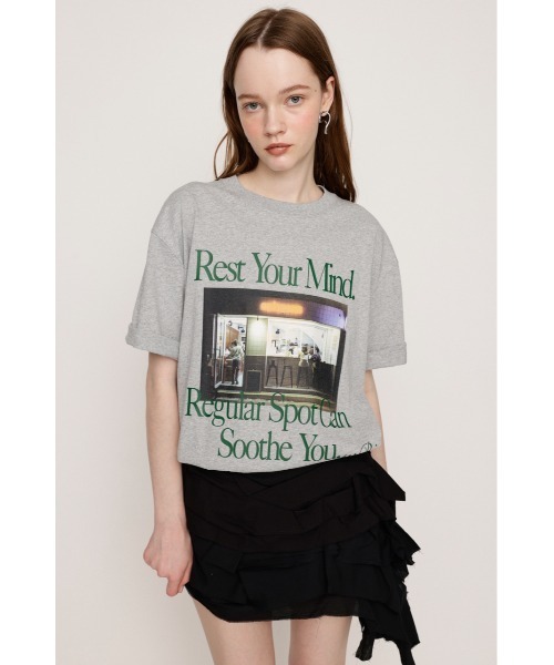 SLY tシャツ PHOTO LOGO 2SIZE T/SH フォト ロゴ ツーサイズ