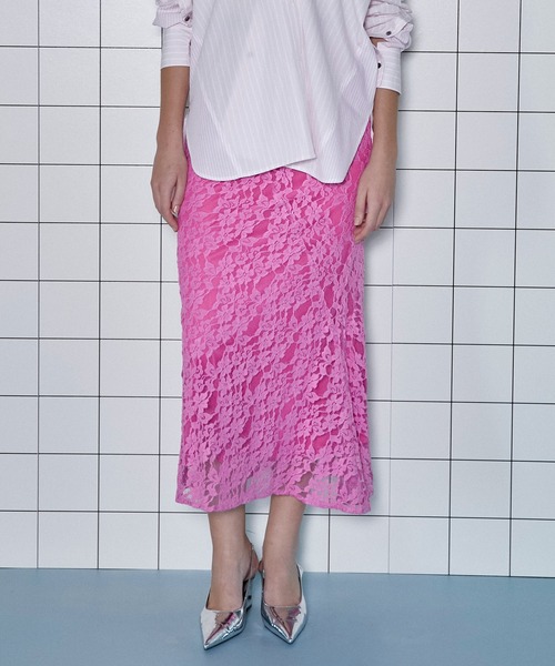 【MAISON SPECIAL】ロングスカート Tiered Frill Long Tight Skirt/ティアードフリルロングタイト
