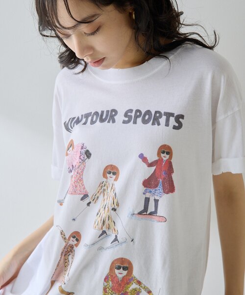 ウィムガゼット　wintour sportsTEE Whim Gazette(ウィム ガゼット)の【UNFORTUNATE PORTRAIT