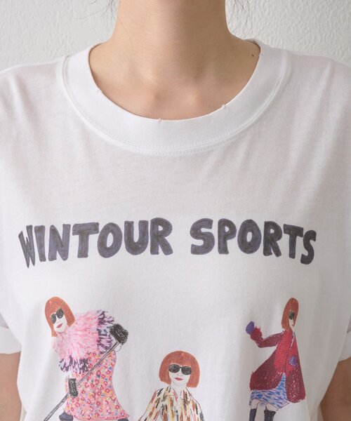Whim Gazette tシャツ 「UNFORTUNATE PORTRAIT」Wintour Sports