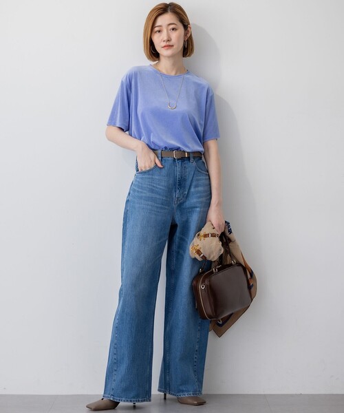【未使用】23区デニムパンツ 23区 ジーンズ デニム デニムパンツ 「見上愛さん着用/Oggi3月号