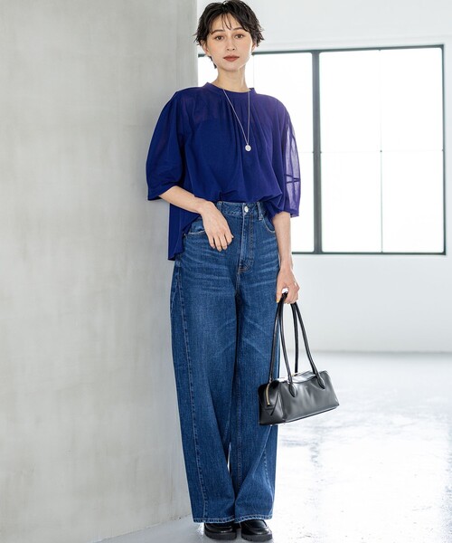 23区（ニジュウサンク） ジーンズ デニム デニムパンツ 「見上愛さん