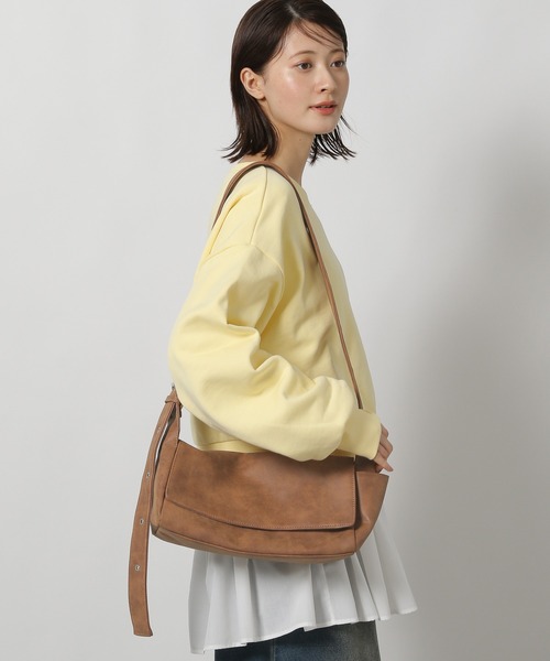 LAKOLE（ラコレ） ショルダーバッグ バッグ レクタングルソフト
