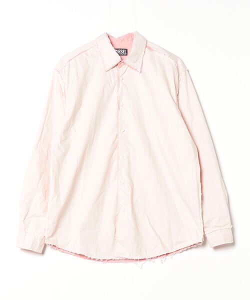 DIESEL ピンク 長袖シャツ「値段交渉あり」 DIESEL 「DIESEL」 長袖シャツ SMALL ピンク系その他 メンズ