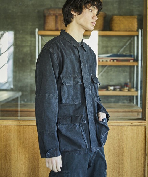 orslow オアスロウ⭕️美品　カバーオール　デニムジャケット　トップス　3 orSlow（オアスロウ） デニムジャケット LOOSE FIT DENIM COVERALL