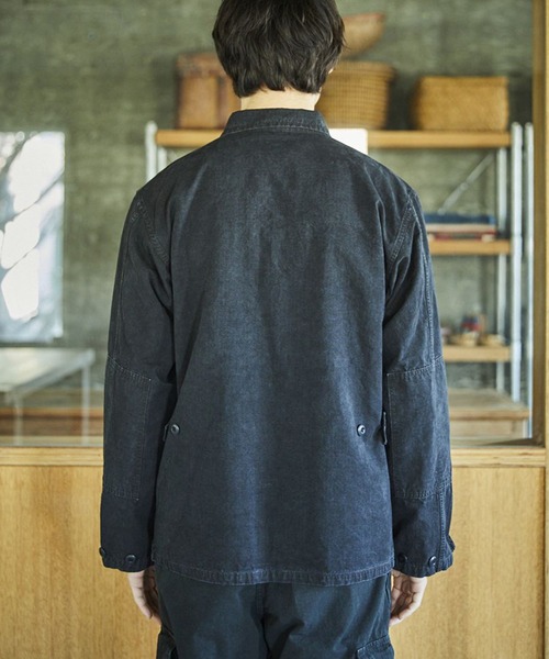 【別注】 orslow BDU ジャケット 【ブラック】 orSlow（オアスロウ）の「Orslow / オアスロウ：別注 B.D.U