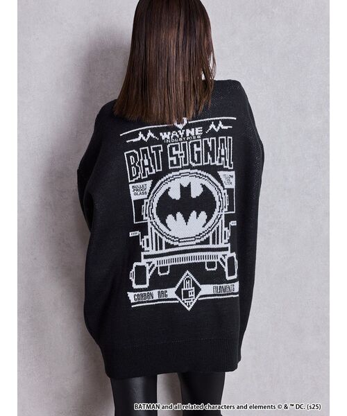 MARVEL（マーベル） ニット セーター BATMAN GYDA BIGニットトップス