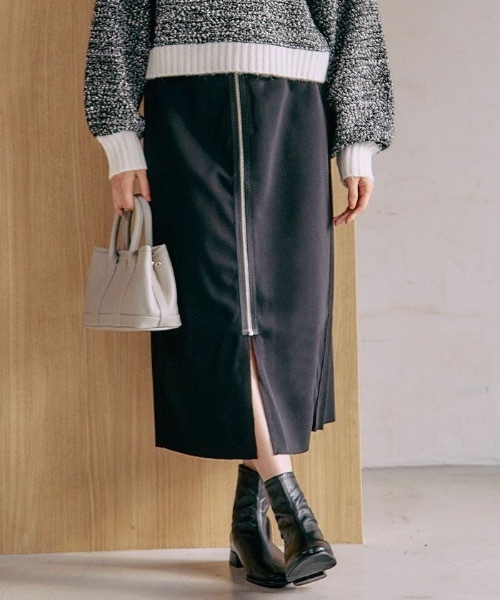 スカート フロントジップナロースカート : ZOZOTOWN Yahoo!店 - 通販