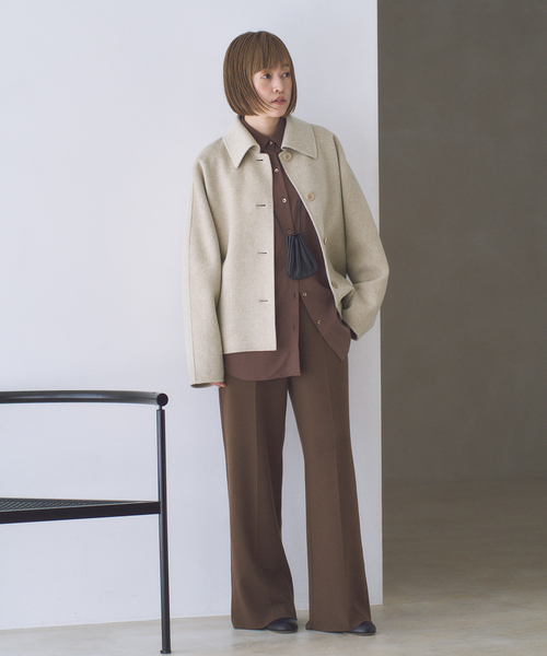 plage（プラージュ） パンツ Center Crease Knit パンツ レディース