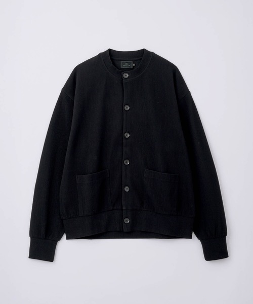 SLICK（スリック） カーディガン 「SLICK/スリック」Pleats Knit Crew 