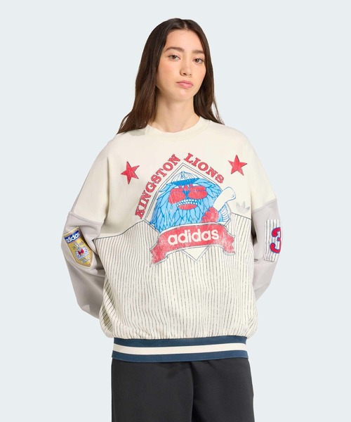 トレーナー スウェット アーカイブ ベースボール スウェットシャツ / トレーナー / アディダスオリジナルス adidas Originals レデ | adidas