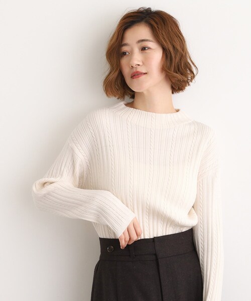 grove（グローブ） ニット セーター 「石川梨華さん着用」クロップド