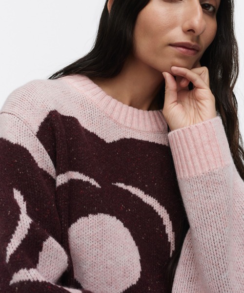 marimekko（マリメッコ） ニット セーター Rws Virtaus Tumma / knit
