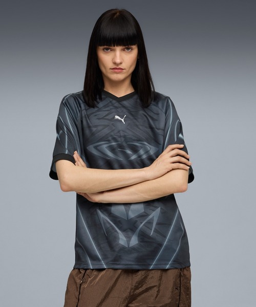 PUMA（プーマ） tシャツ ユニセックス プーマテック-X AOP リラックス