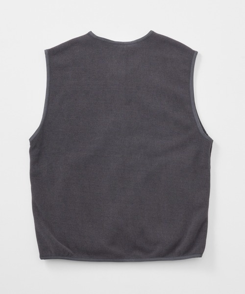THOUSAND MILE（サウザンドマイル） ベスト ジレ KNIT FREECE ZIP VEST