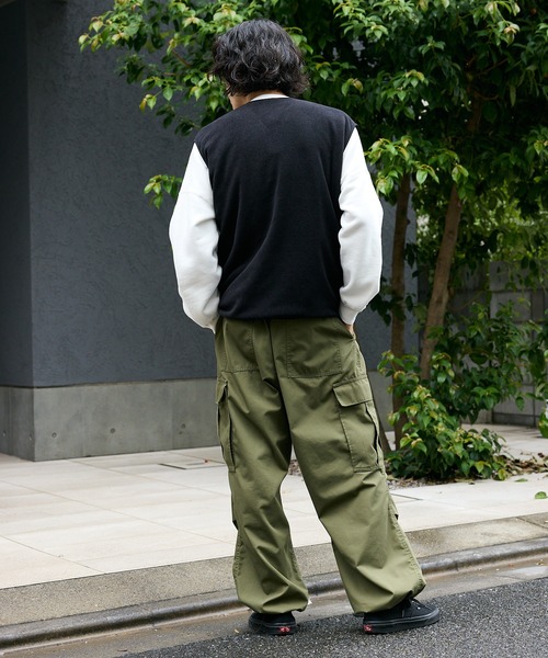 THOUSAND MILE（サウザンドマイル） ベスト ジレ KNIT FREECE ZIP VEST