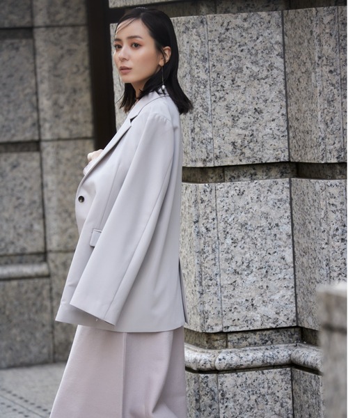 anuans（アニュアンス） ニットワンピース FREE ラベンダー レディース