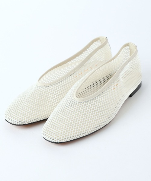 「REMME」 フラットパンプス 38inch アイボリー レディース_画像2