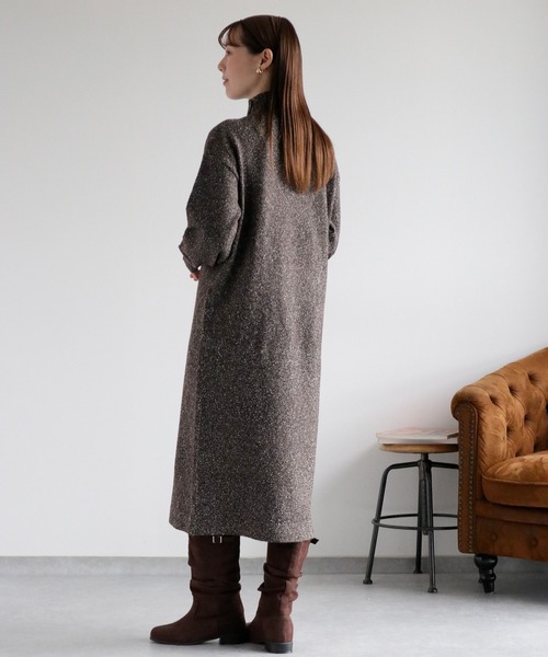 mappopo‼︎deuxieme classeハイネックニットワンピース DEUXIEME CLASSE - mappopo様専用‼︎deuxieme classeハイネックニット