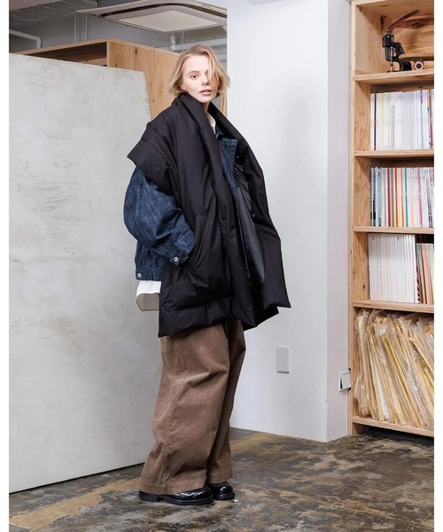 VOAAOV（ヴォアーブ） ストール マフラー KAWADA DOWN Big Stole