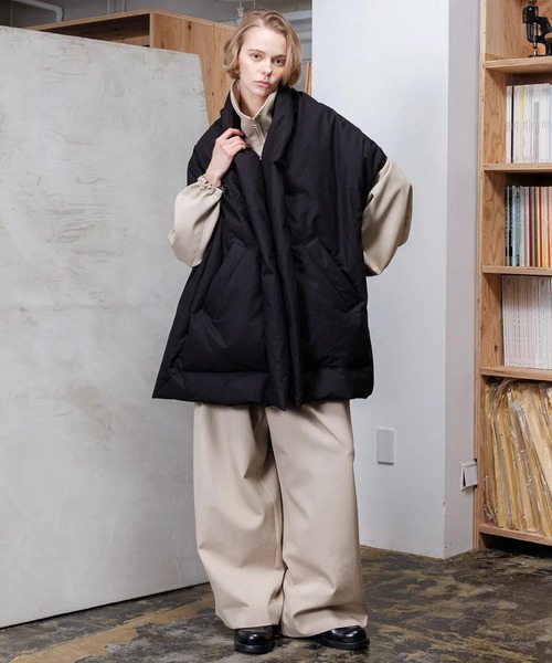 VOAAOV（ヴォアーブ） ストール マフラー KAWADA DOWN Big Stole