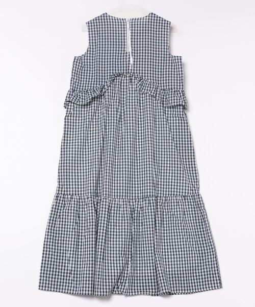 「PREFERIR」 ノースリーブワンピース LARGE ネイビー レディース_画像2