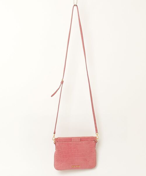 MIU MIU ショルダーバック　レア　☆正規品☆ miu miu（ミュウミュウ） ショルダーバッグ - パープル レディース