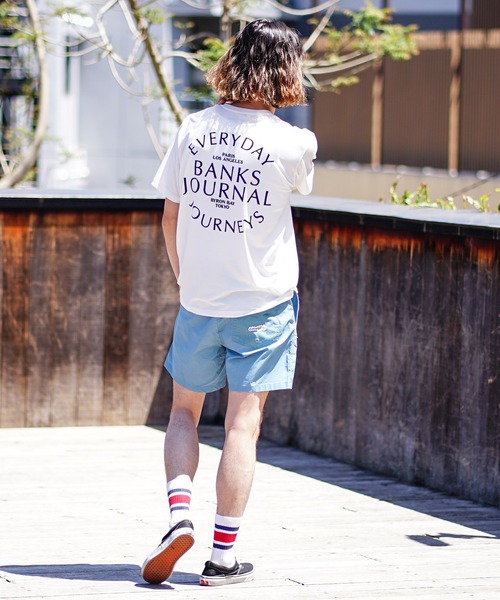 「BANKS」 半袖Tシャツ MEDIUM ブラック メンズ_画像9