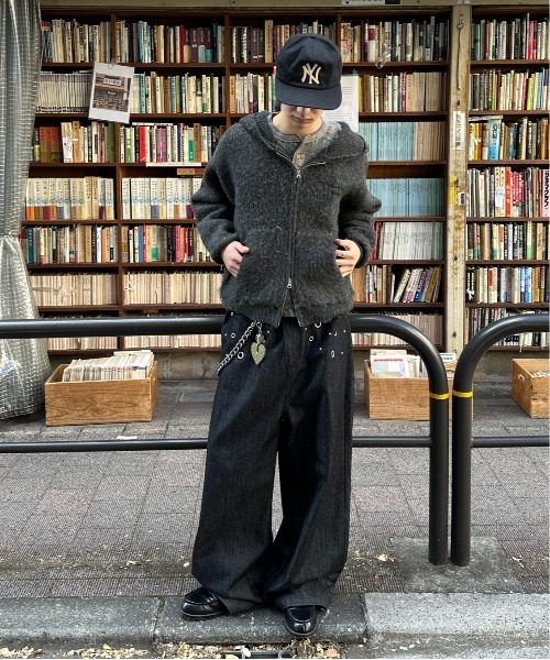 kutir（クティール） セーター ニット ASSORTED DOUBLE ZIP KNIT PARKA