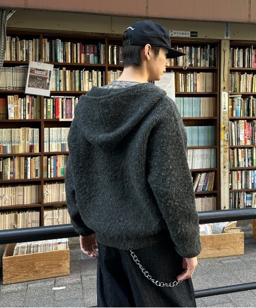 kutir（クティール） セーター ニット ASSORTED DOUBLE ZIP KNIT PARKA