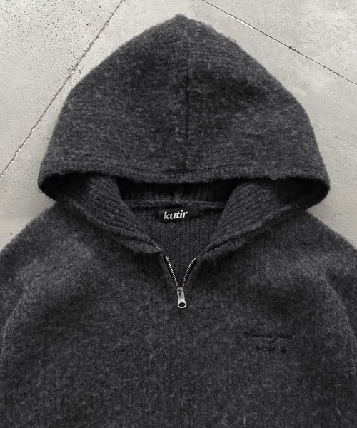 kutir(クティール) セーター ニット ASSORTED DOUBLE ZIP KNIT PARKA kutir(クティール) セーター ニット ASSORTED DOUBLE ZIP KNIT PARKA