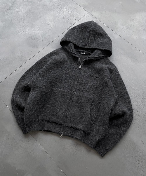kutir(クティール) セーター ニット ASSORTED DOUBLE ZIP KNIT PARKA kutir(クティール) セーター ニット ASSORTED DOUBLE ZIP KNIT PARKA