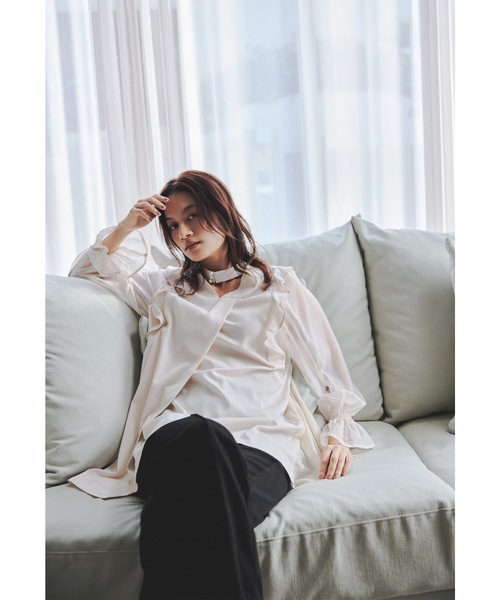 niana（ニアナ） セットアップ 2wayプリーツブラウスセットアップ 2点