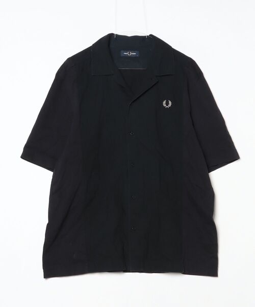 FRED PERRY（フレッドペリー） 半袖ポロシャツ L ブラック メンズ