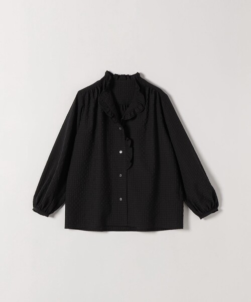 美品✨SHIPS any シップスエニィ シャツ ブラウス コットン100% 黒 SHIPS - 美品✨SHIPS any シップスエニィ シャツ ブラウス コットン100