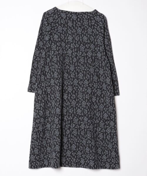「conges payes ADIEU TRISTESSE」 長袖ワンピース - グレー レディース_画像2
