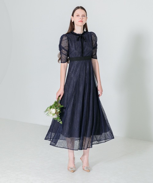 Leja（レジャ） ホルターネックワンピース MEDIUM ダークインディゴ