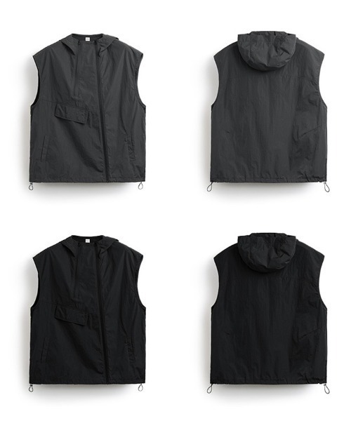 「Ressaca」 「inflation」ベスト X-LARGE チャコールグレー メンズ_画像5