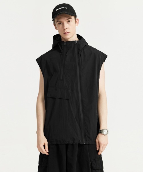 「Ressaca」 「inflation」ベスト X-LARGE チャコールグレー メンズ_画像9