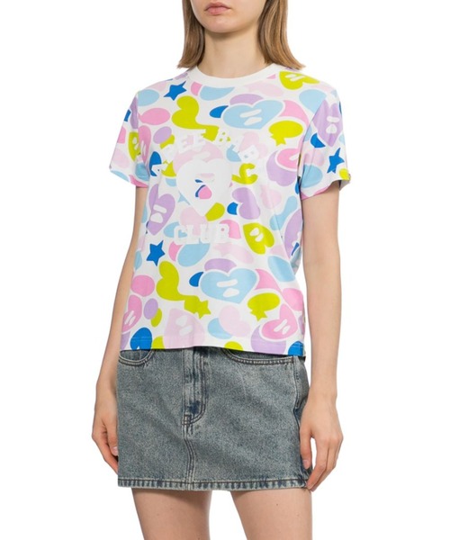 APEE tシャツ 半袖 CAMO PRINTED TEE レディース : ZOZOTOWN Yahoo!店