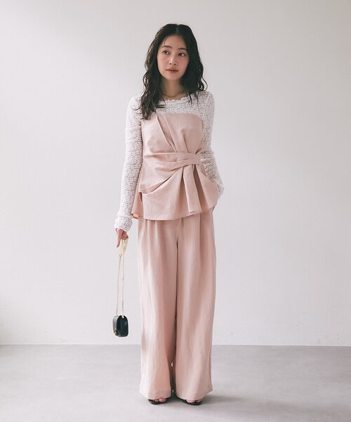 La boutique Bonbon（ラブティックボンボン） ワイドパンツ パンツ